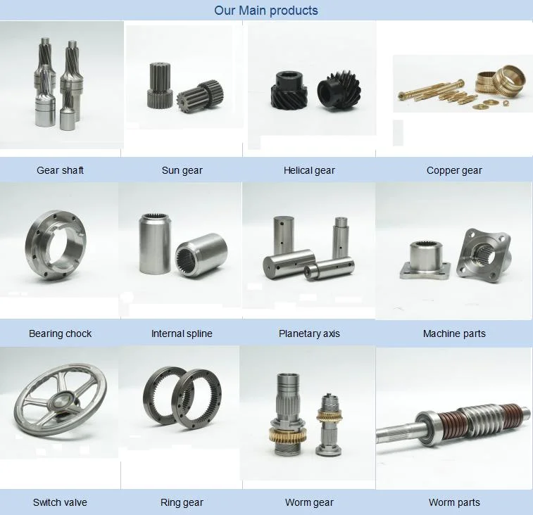 Auto Car CNC Machinery Motorcycle Oil Pump Lock Tools Textile Diesel Engine Gearbox Reducer Transmission Bearing Gear Spare Powder Metallurgy Parts